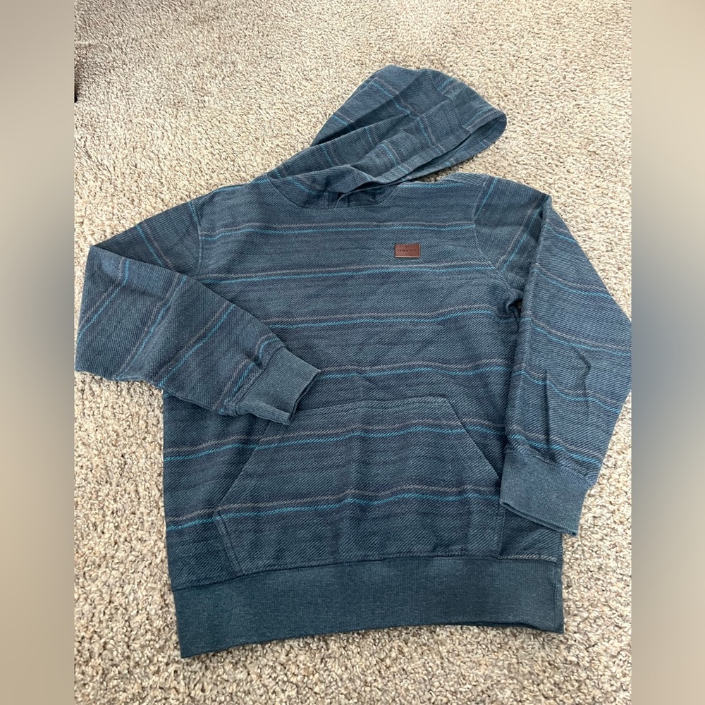 O'Neill Youth Navy Striped Hoodie
